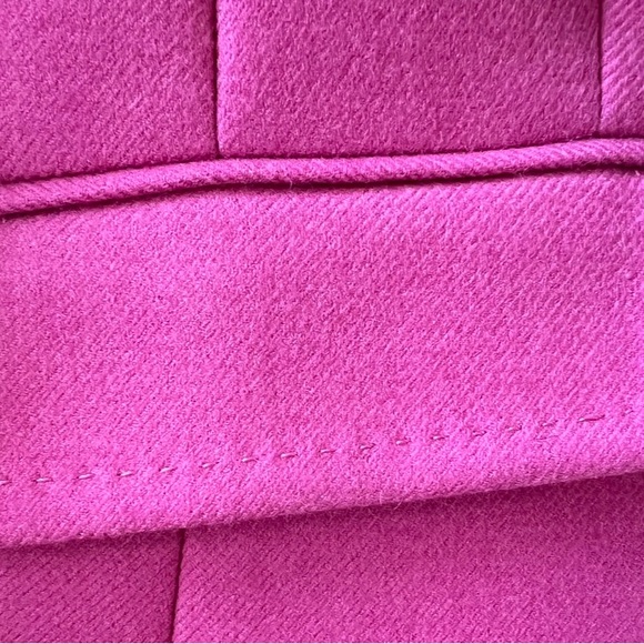 J Crew Collection Pink 100% Wool Jacket - Picture 10 of 16